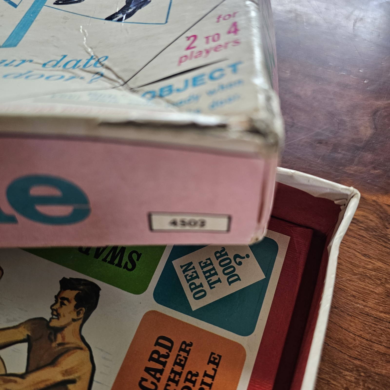 1965 MYSTERY DATE Vintage Original Version Board Game MILTON BRADLEY USA