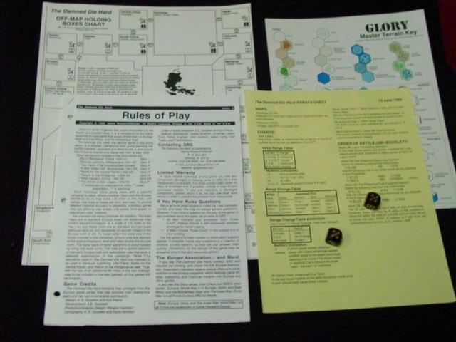 GRD 1999 – The Damned Die Hard – Philippines ’41 – Glory Game 2 (UNPUNCHED)