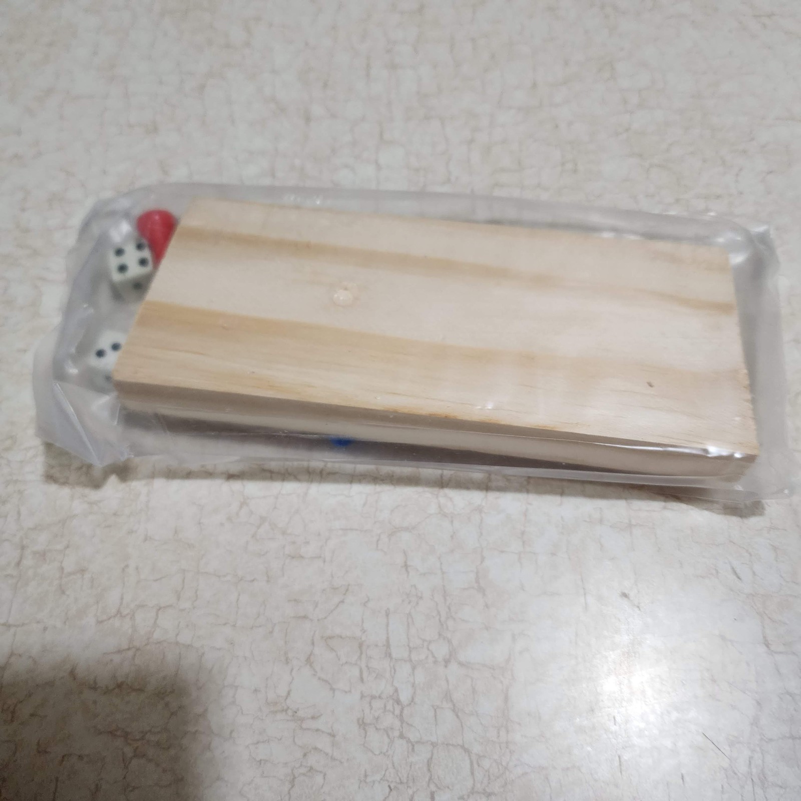 Sports Wood Dice & Peg Games: Baseball Football Bowling Derby Basketball Sealed
