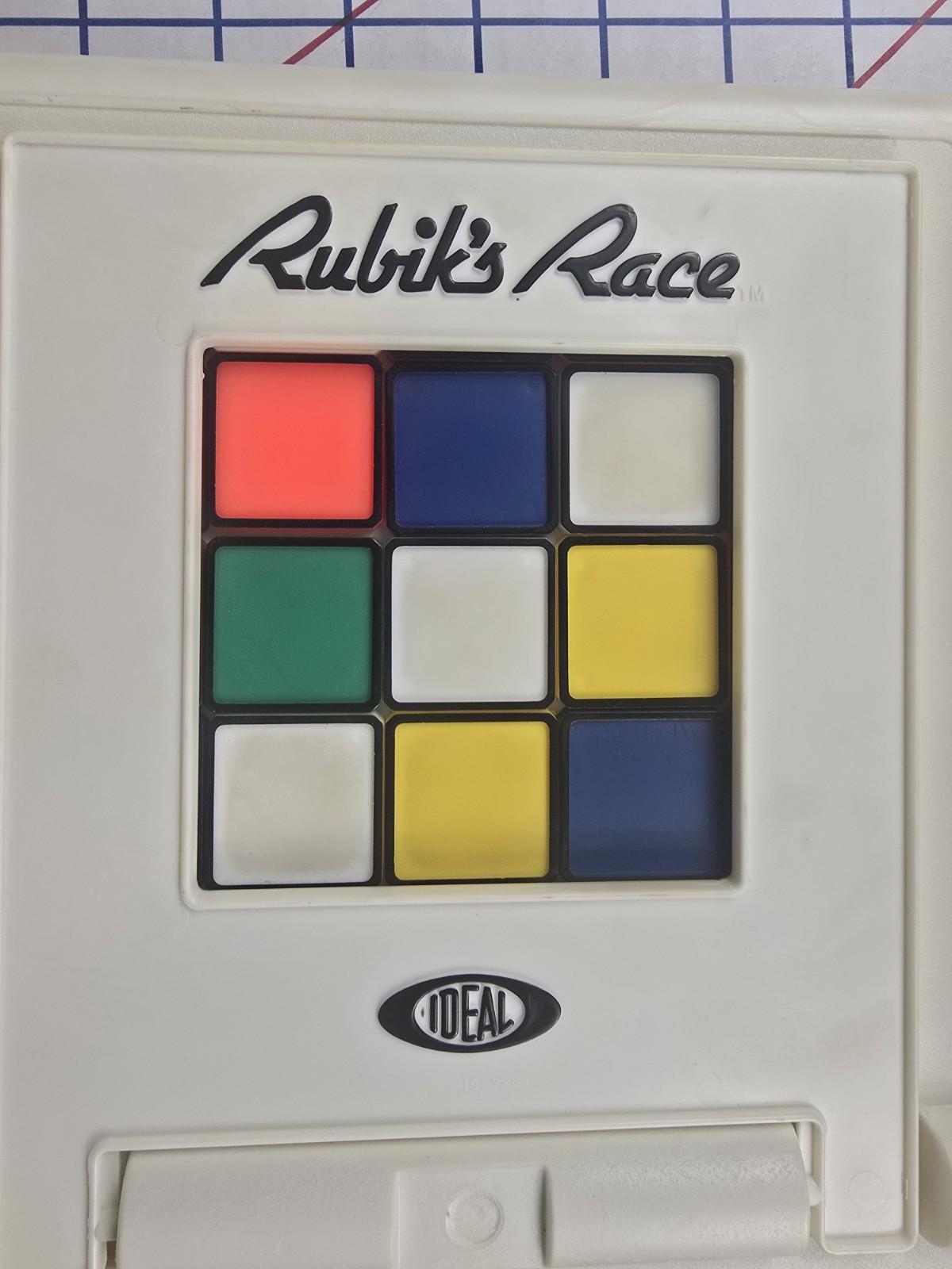 Rubik’s Race game original box by Ideal 1982 maker’s Rubik’s cube Great Shape