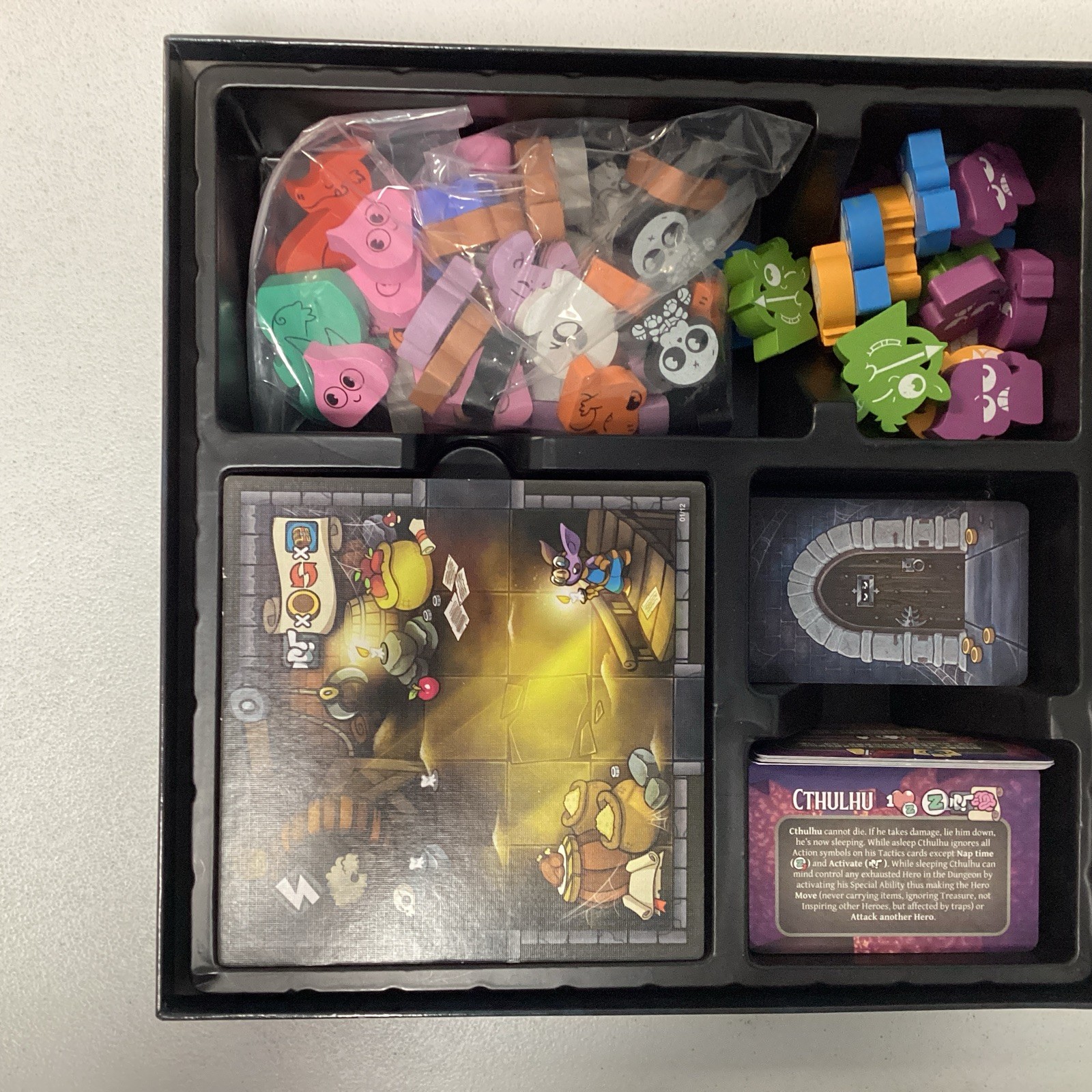 Brueh Games KEEP THE HEROES OUT! BOARD GAME LOT jm126269