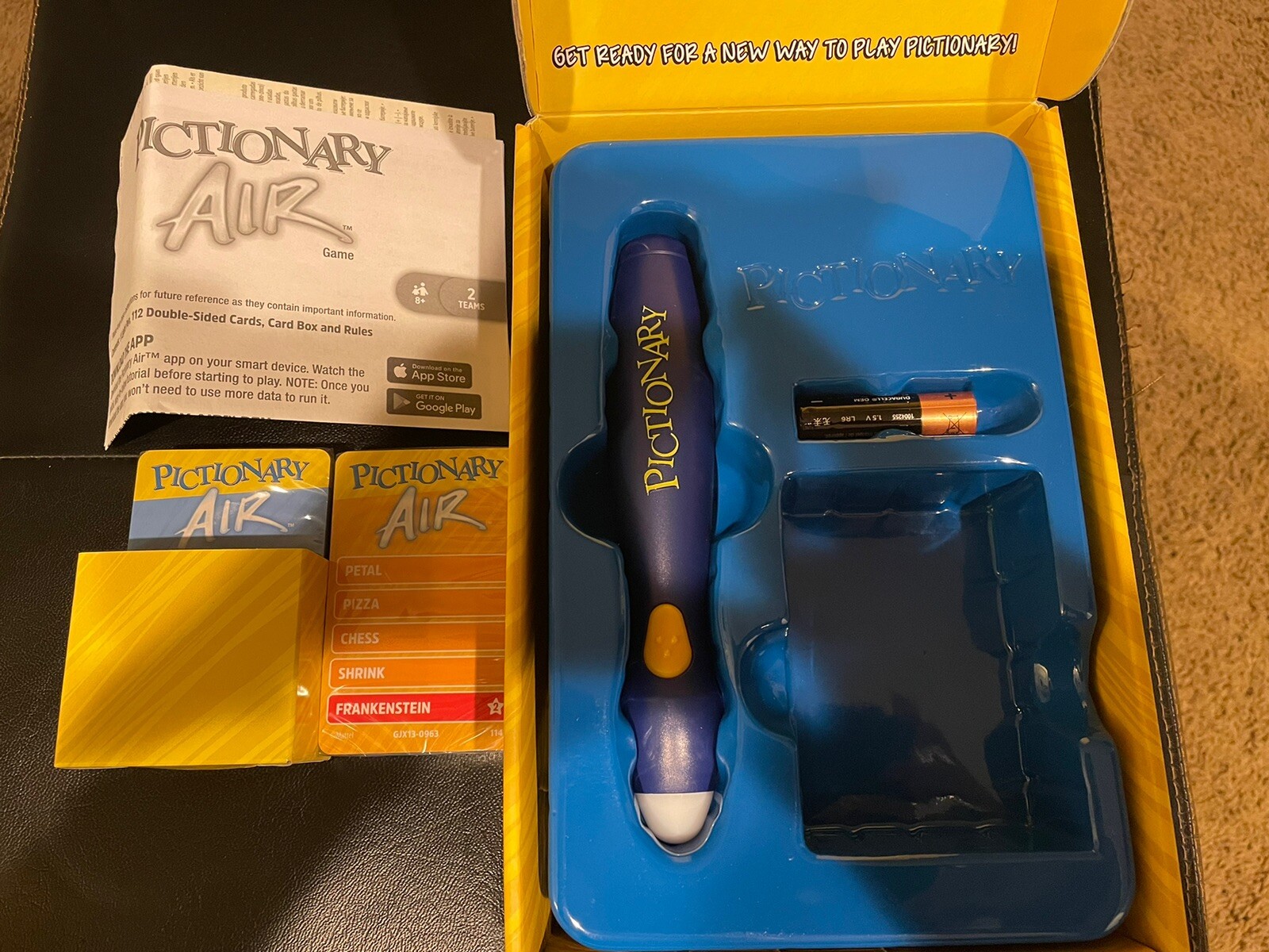 PICTIONARY AIR Family Drawing Game NEW IN BOX App Smart Device Mobile