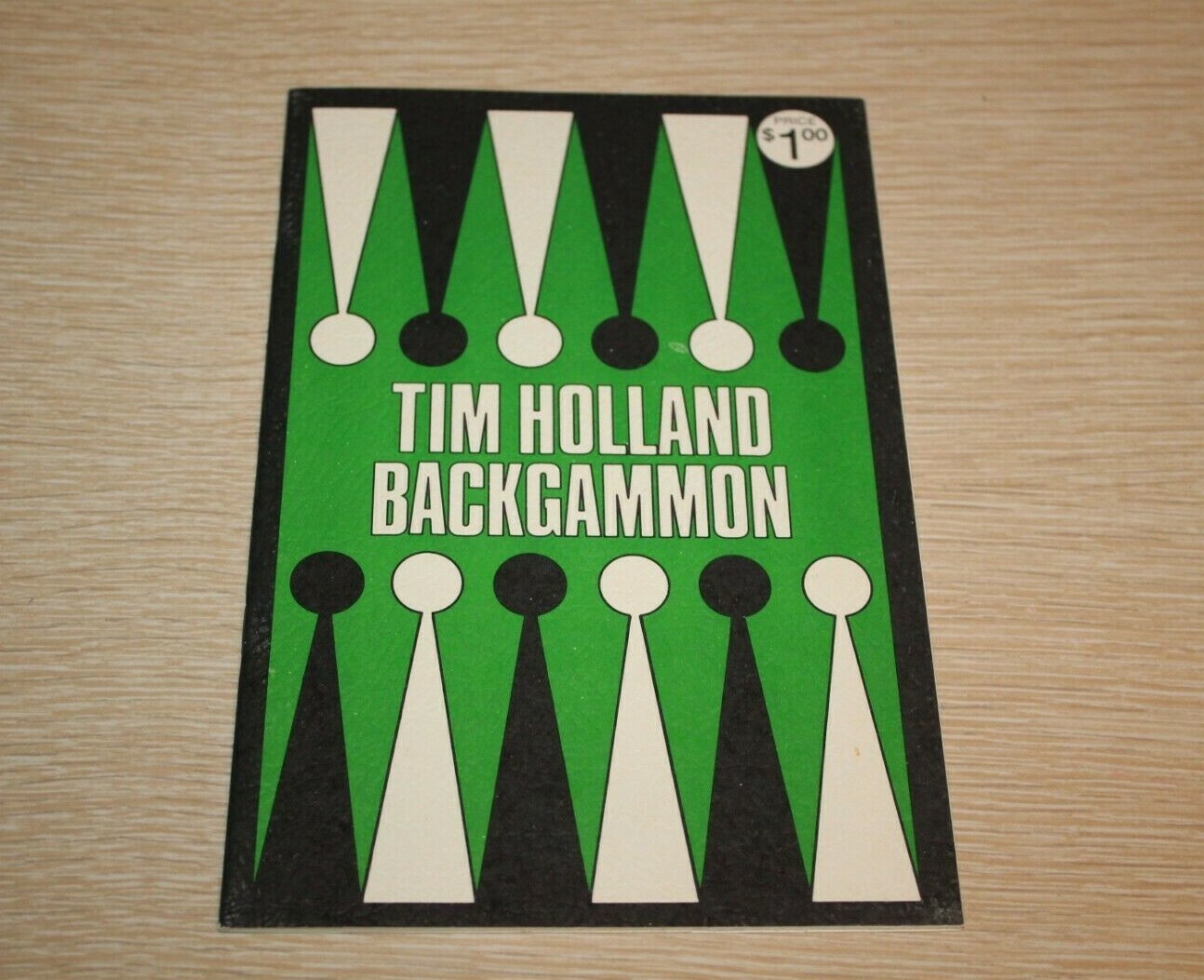 Vintage 1973 REISS Backgammon Game #751 Wood Chips Complete In Box