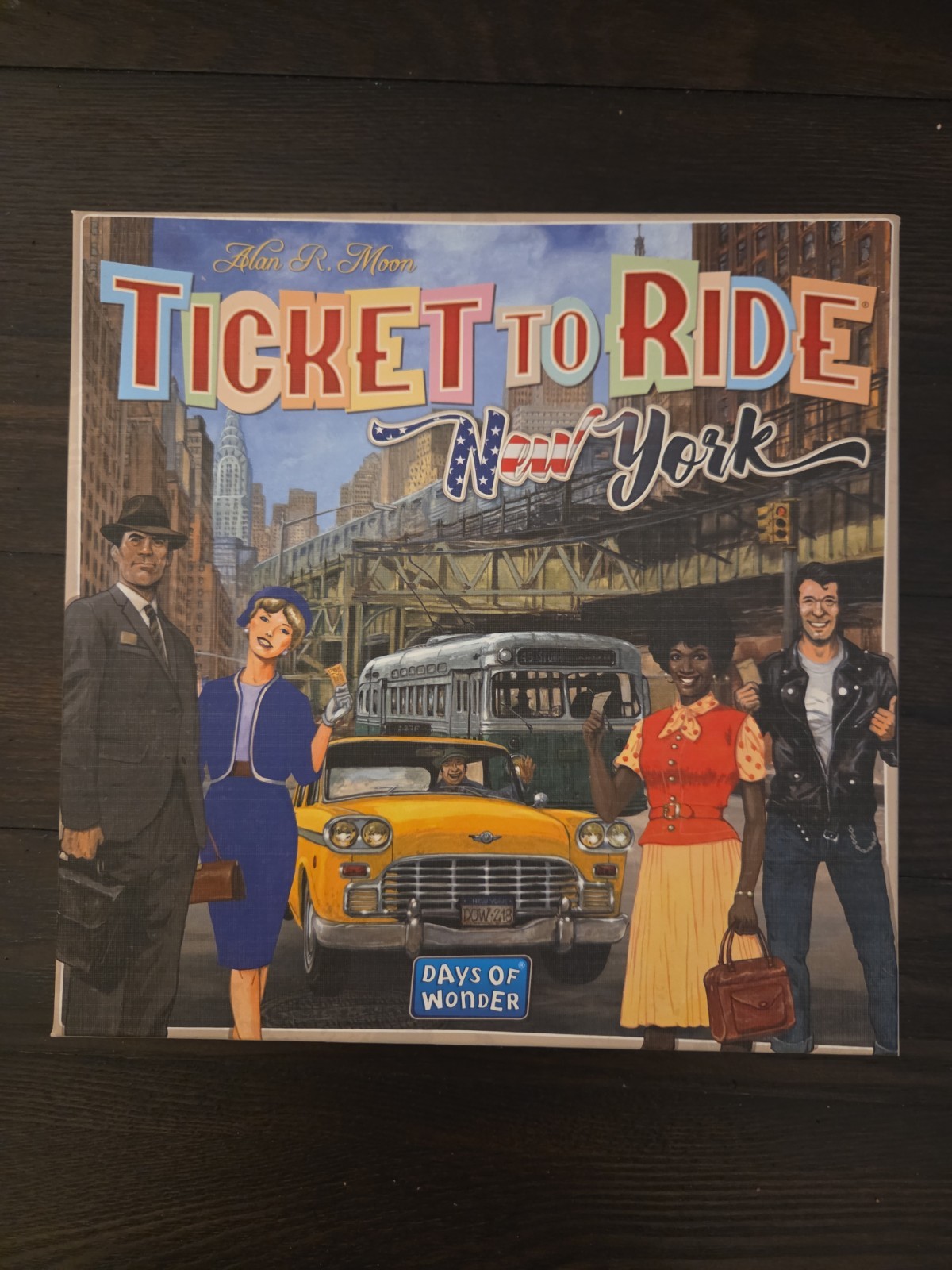 Ticket to Ride New York Complete Board Game Alan R. Moon Days Of Wonder