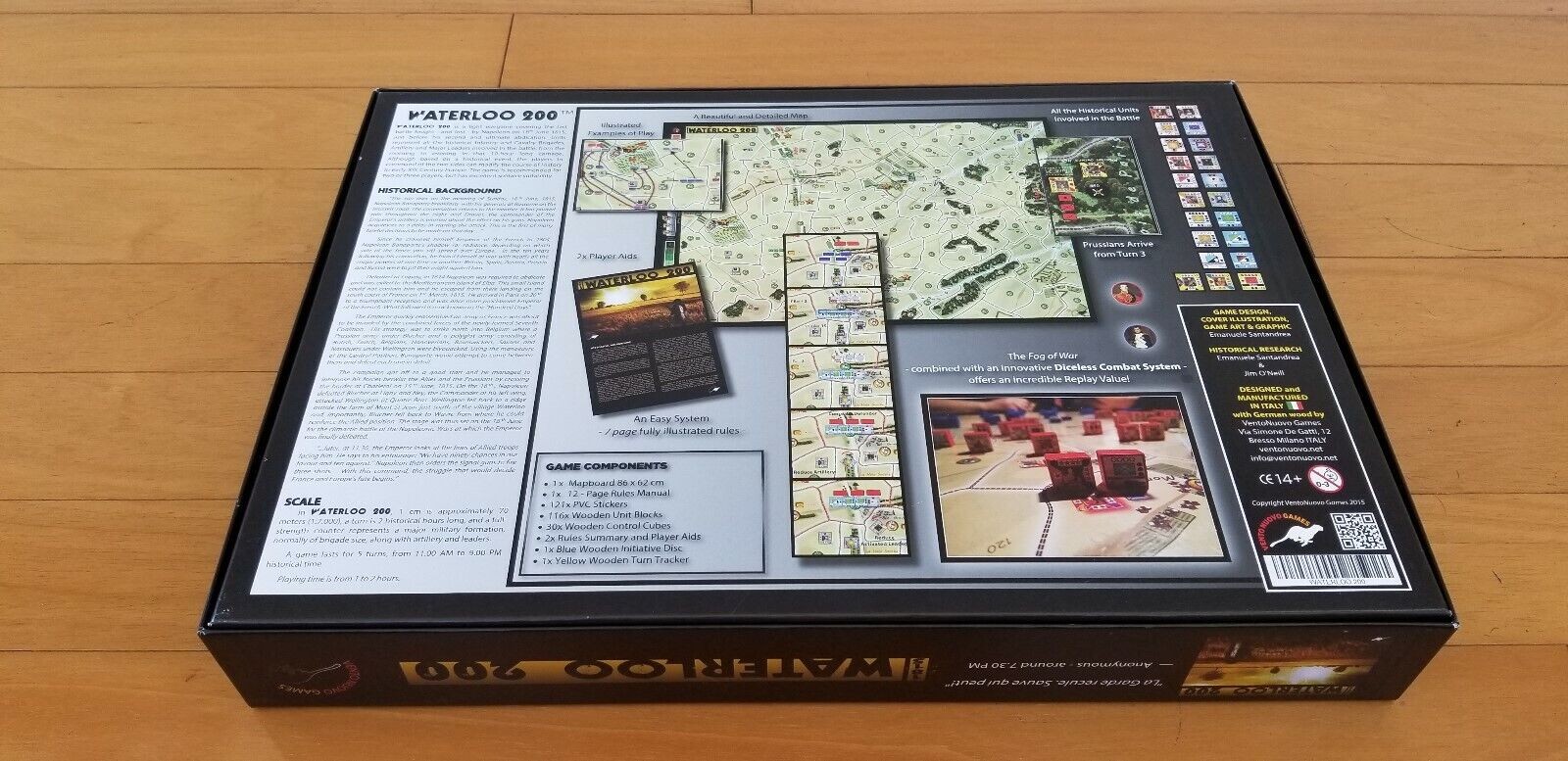 Waterloo 200 – VentoNuovo Games with Free Draw Bags while supplies last