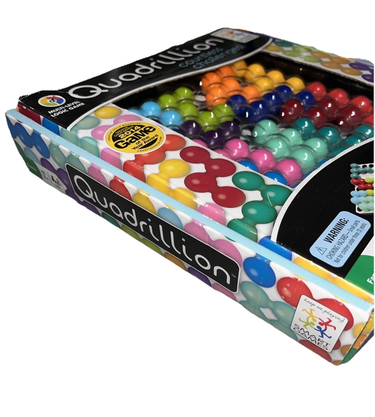 Quadrillion by Smart Games – Magnetic Marble Puzzle Game COMPLETE Solitaire A2