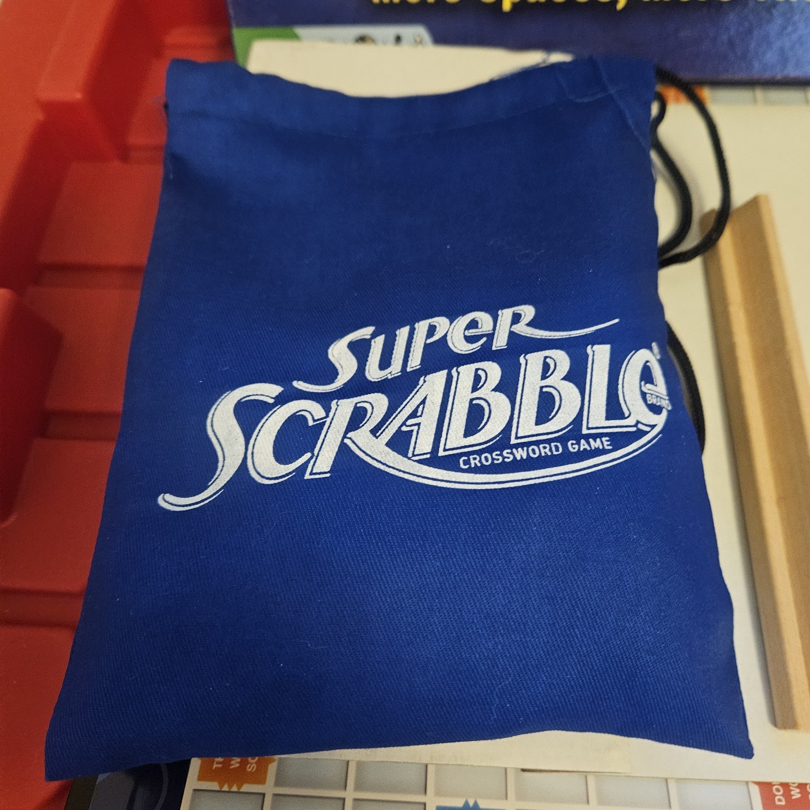 Super Scrabble Board Game – 2011 – 200 Tiles – (No Instructions)