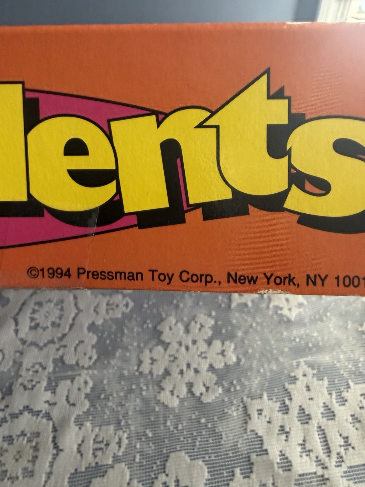 Hidden Talents Board Game 1994 Pressman Sleepover Teen Girl Party Game Incomp.