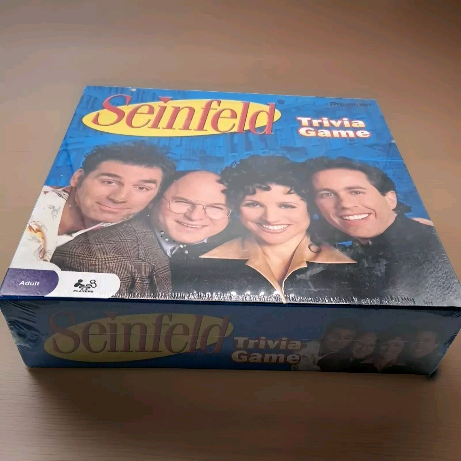 Seinfeld Trivia Game 2009 Pressman Board Game 300 Cards 600 Questions *NEW*