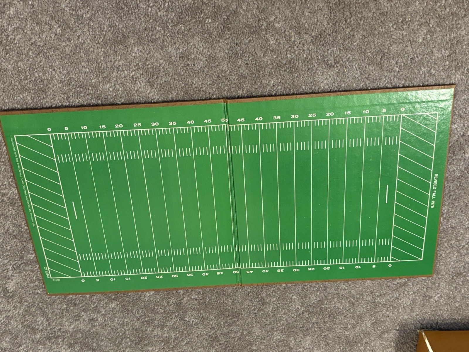 Paydirt Authentic Action NFL Football Board Game 1982 Please Read