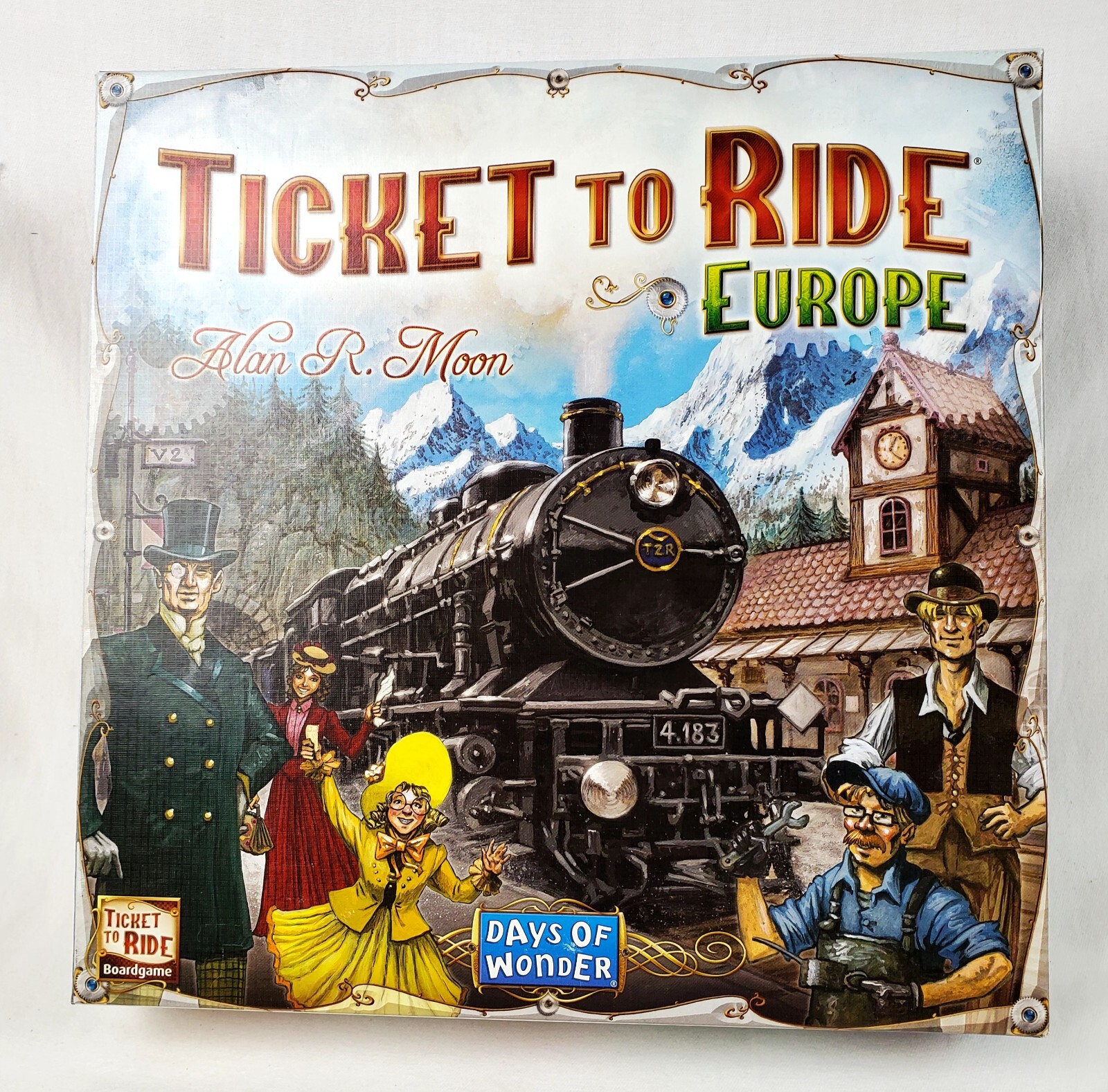 Ticket To Ride Europe Board Game. DO7202 Complete