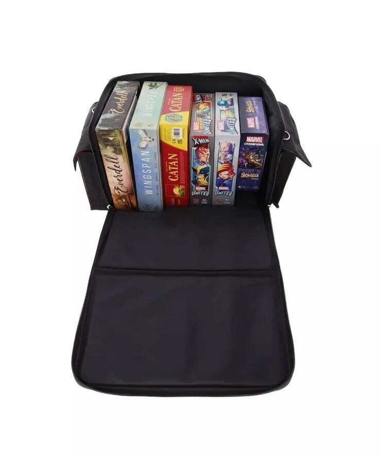 BCW SPECTRUM BOARD GAME BAG⚫️BLACK⚫️MTG✅D&D🔥POKÉMON ✅WARHAMMER🔥NEW🔥20x12x13