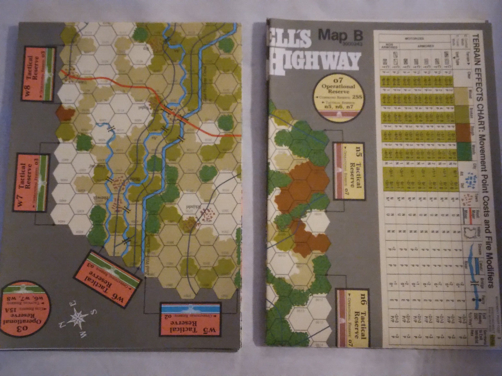 Hell’s Highway, Holland 1944 Victory Games, Inc 1983 Complete Partially Punched