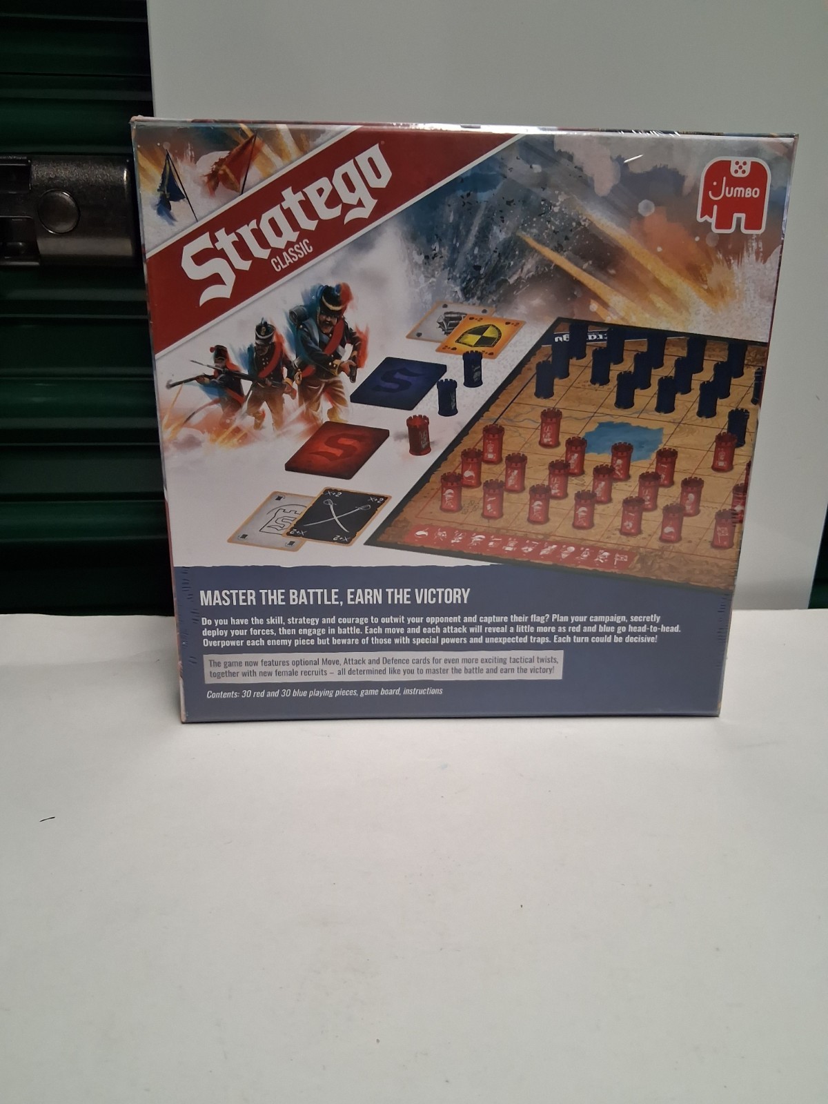 NEW & SEALED! Stratego Classic Board Game War Strategy Game With Battle Cards