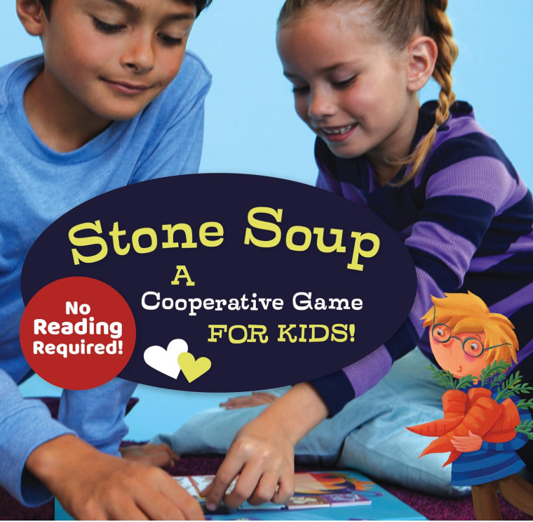 Peaceable Kingdom Stone Soup Cooperative Memory Board Game for Kids