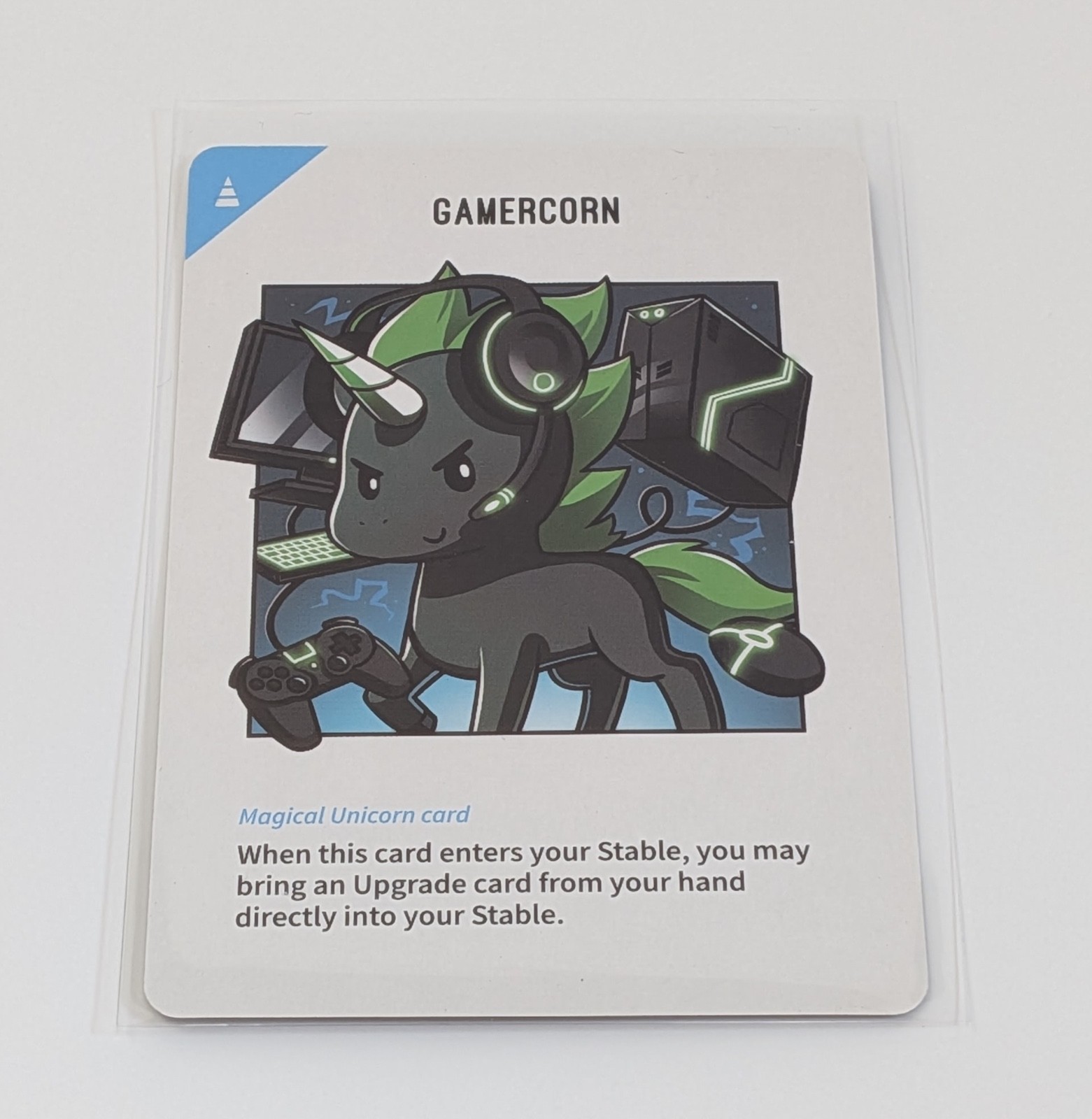 Unstable Unicorns Gamercorn Gamestop USA Exclusive Promo Card 2nd Print New OOP