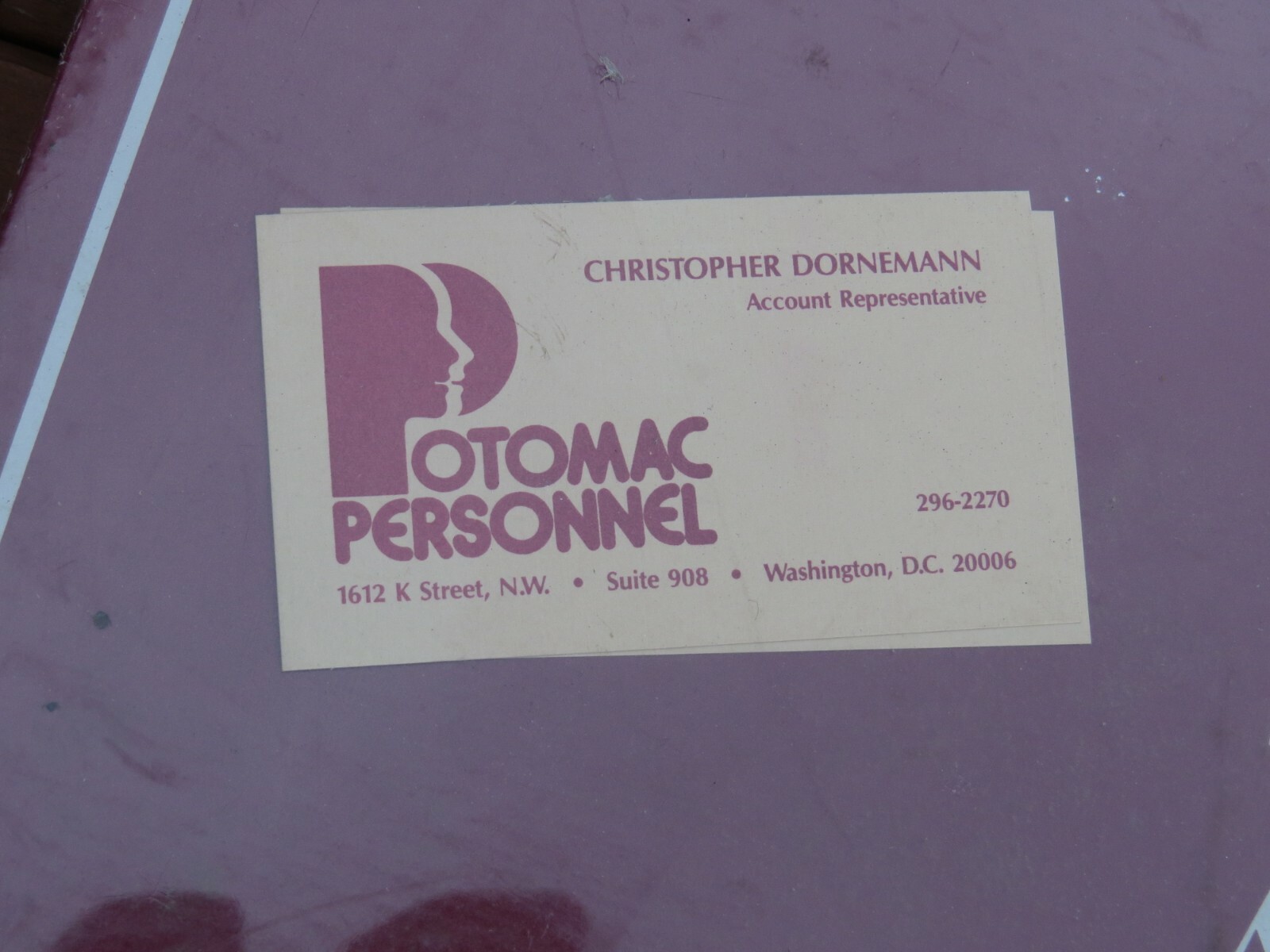 Vtge 1983 HOMETOWN MONOPOLY Washington DC by Dave Colbert Citigames of America