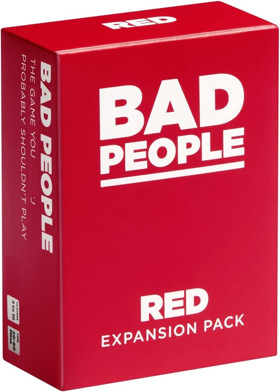 RED Expansion – 100 Card Set for Ultimate Adult Party Fun with Friends