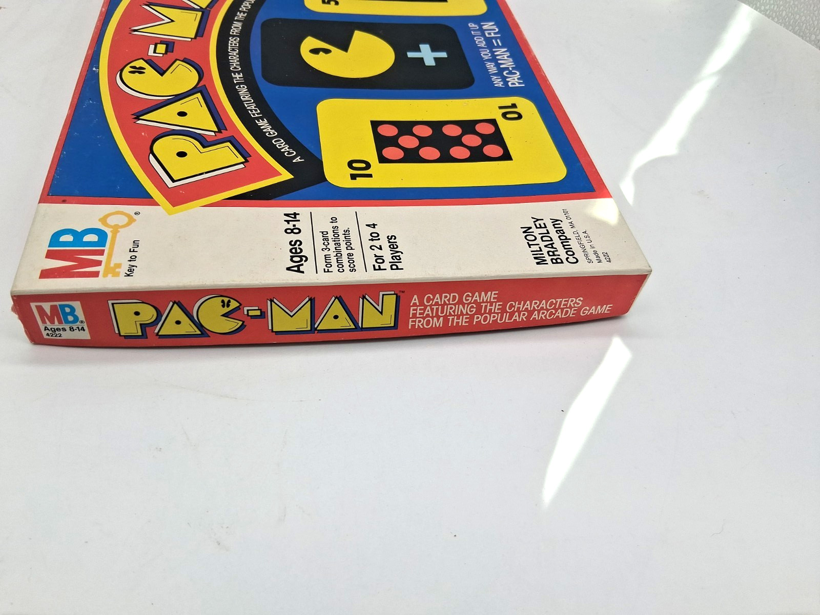 Vintage 1982 Pac-Man Card & Board Game Milton Bradley Complete Arcade Classic