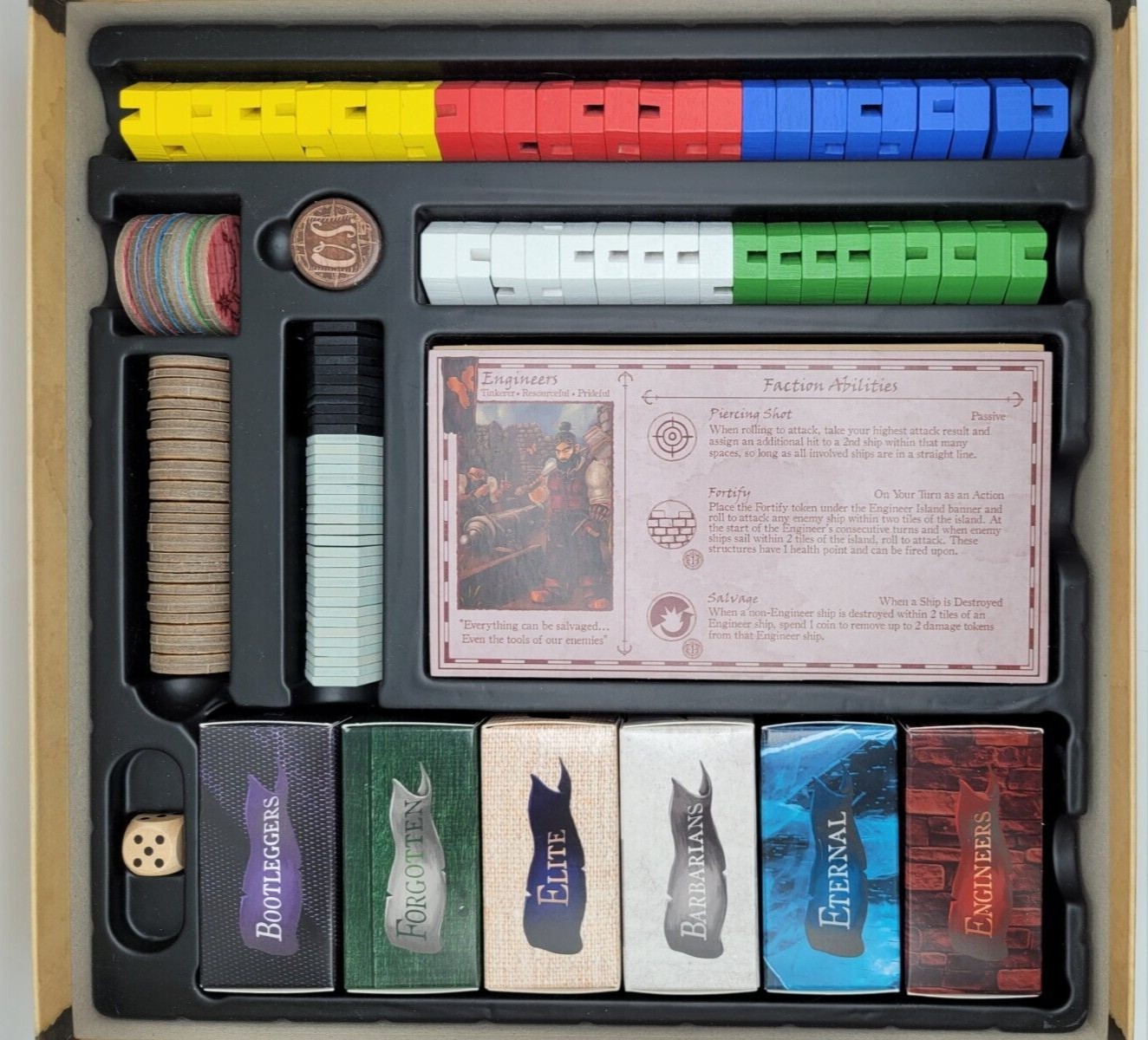 Old Salt Naval Strategy Board Game by Never Board Games 