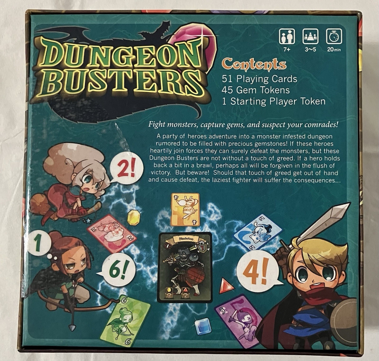 Dungeon Busters Card Game Mayday Games Fantasy Board Kids Teen Brand