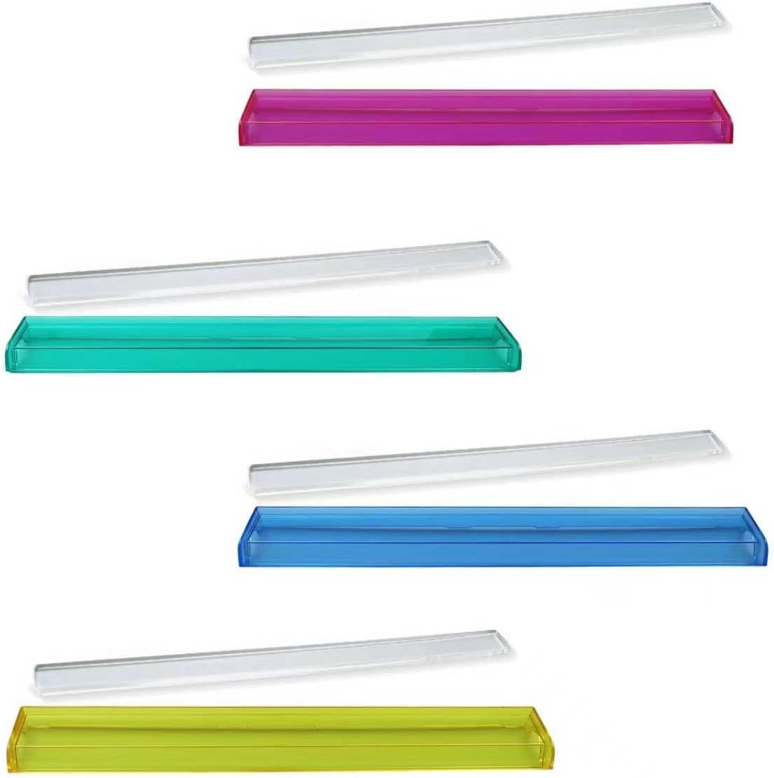 4PCS Mahjong Racks with 4PCS Separated Pushers, Modern American Mahjong Tile Rac