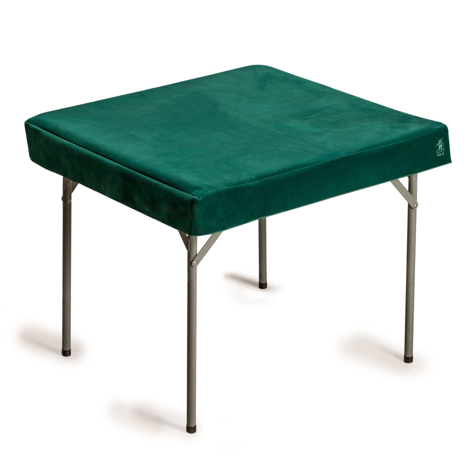 Green Square Table Cover for Card Games, Mahjong, Dominos and more – 34″