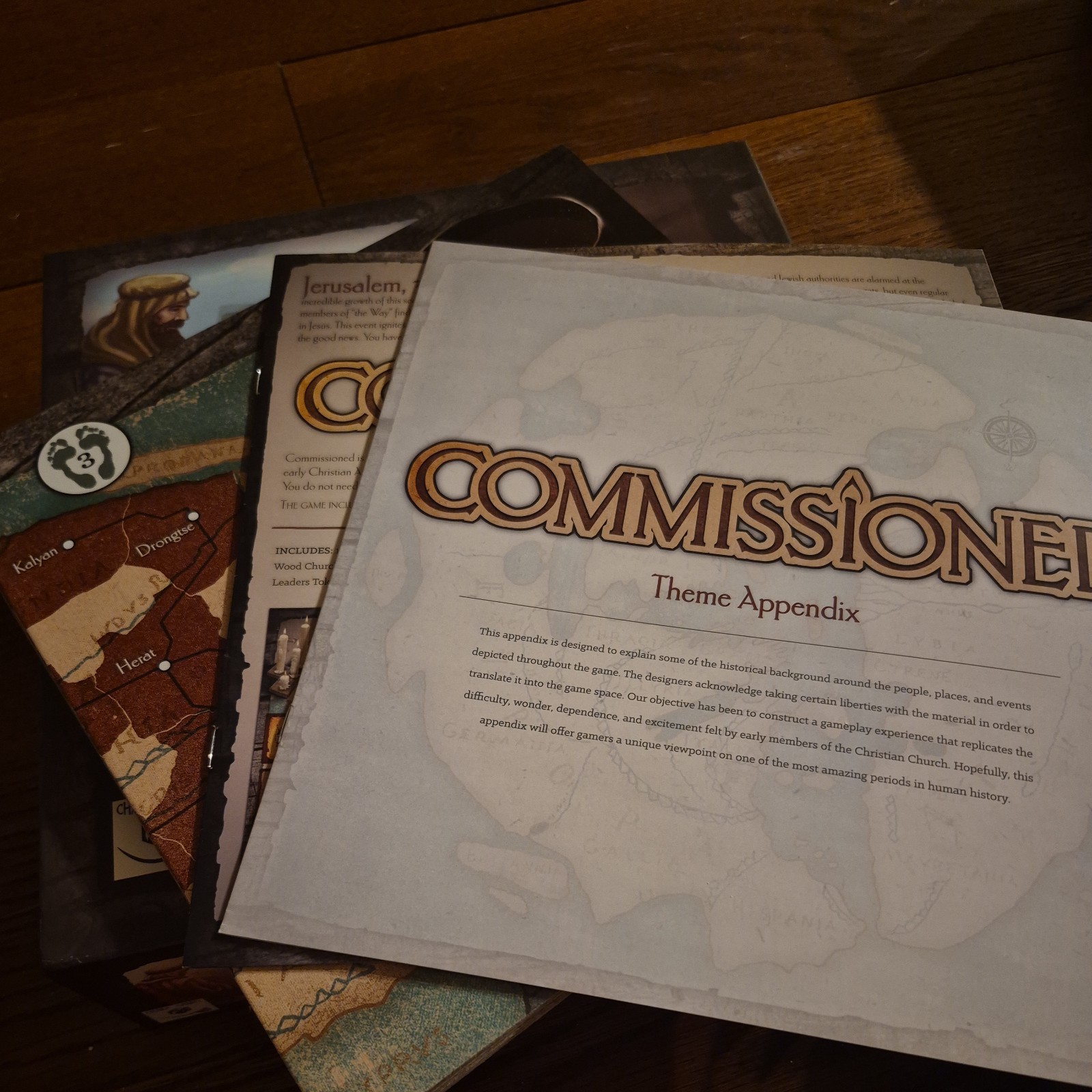 Chara Games – Commissioned Board Game (2016) – COMPLETE! EXCELLENT!