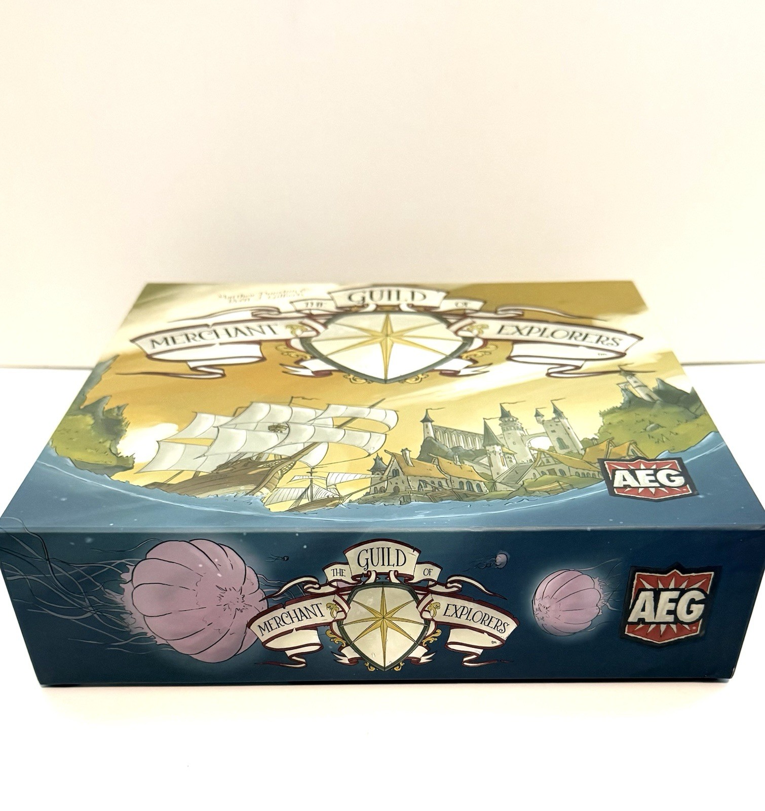 The Guild of Merchant Explorers Board Game AEG Complete 1-4 Players