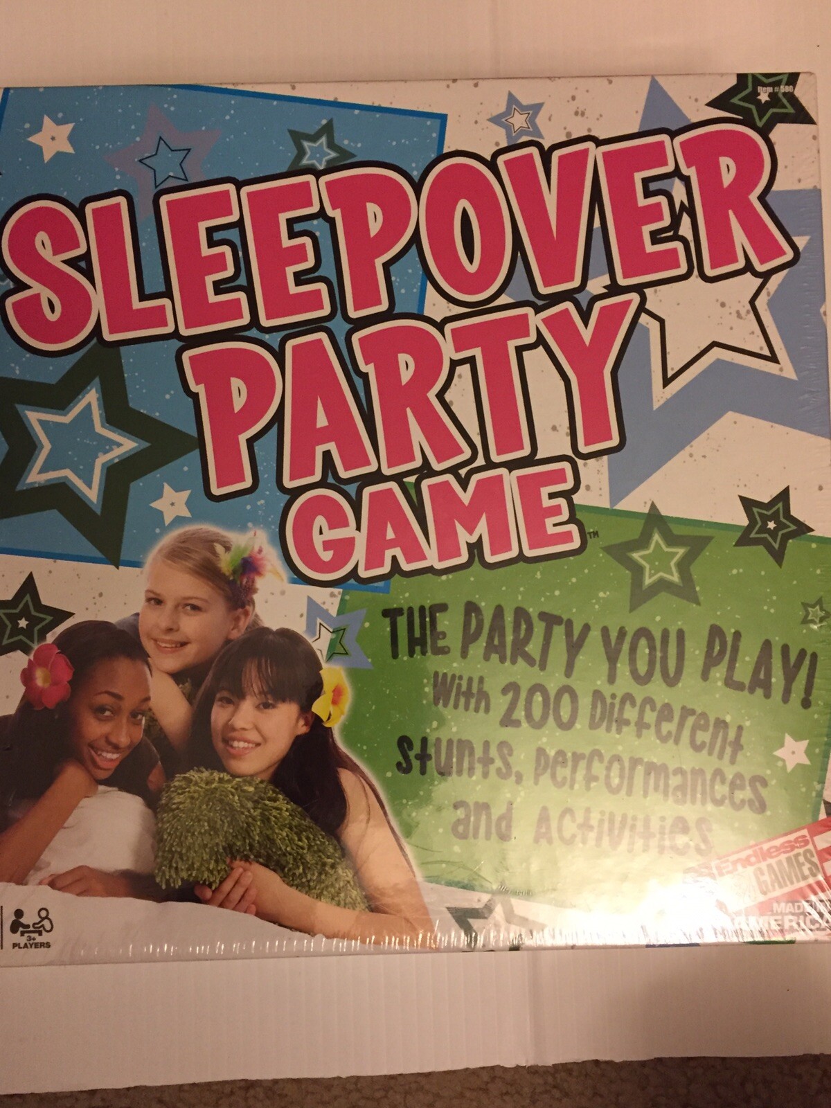 The Sleepover Party Card Game – Brand New & Factory Sealed