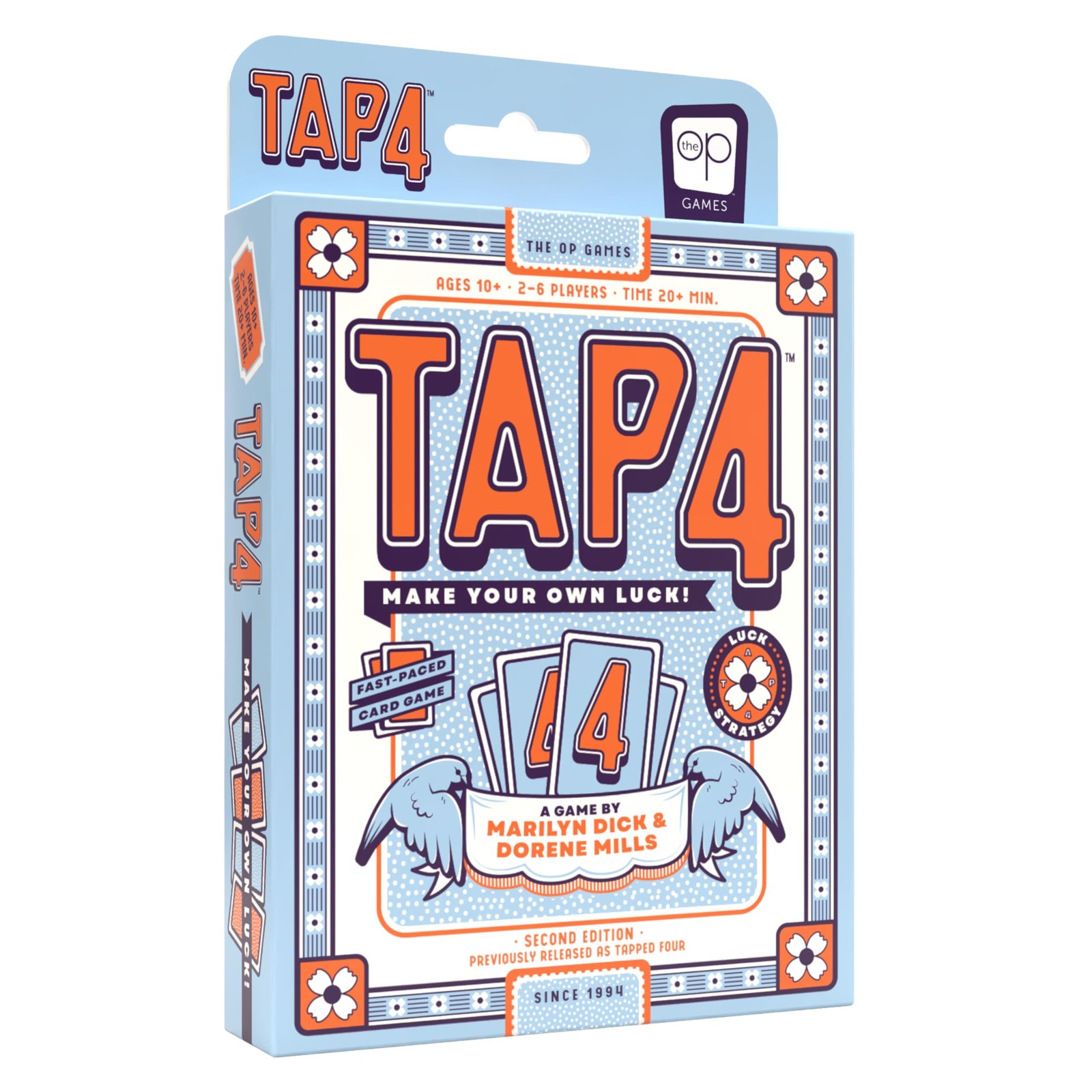 Card Game Tap 4 Strategic Fast Paced Easy to Learn Shed All Cards