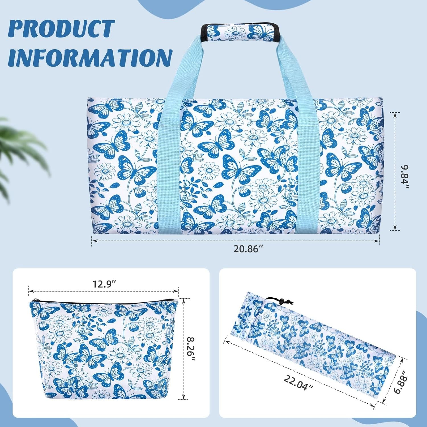 Mahjong Tile Bag, Mahjong Tote Bag Set-Duty Canvas Tote for American Tiles & …