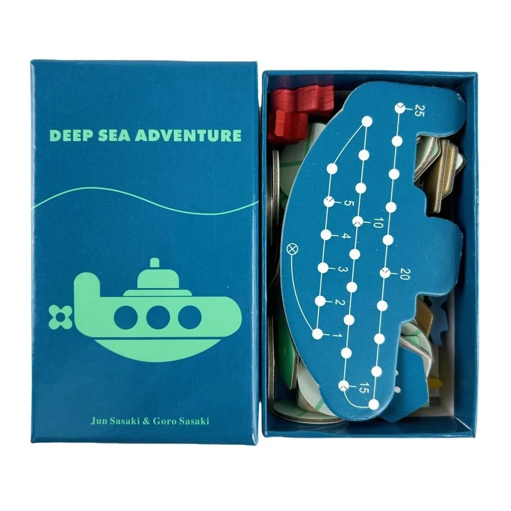 ✅ Deep Sea Adventure Board Game Family Card Game Party Fun Interactive Toy Gift✅