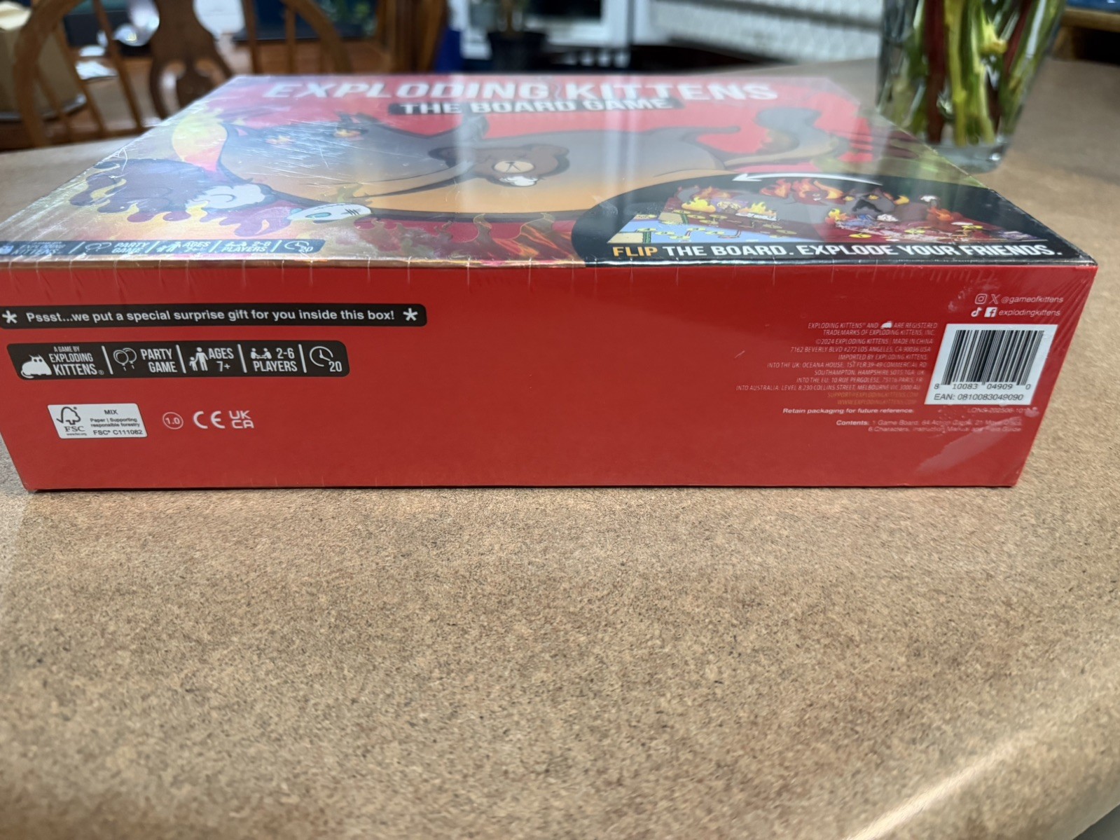 Exploding Kittens Games: Exploding Kittens The Board Game NEW factory sealed