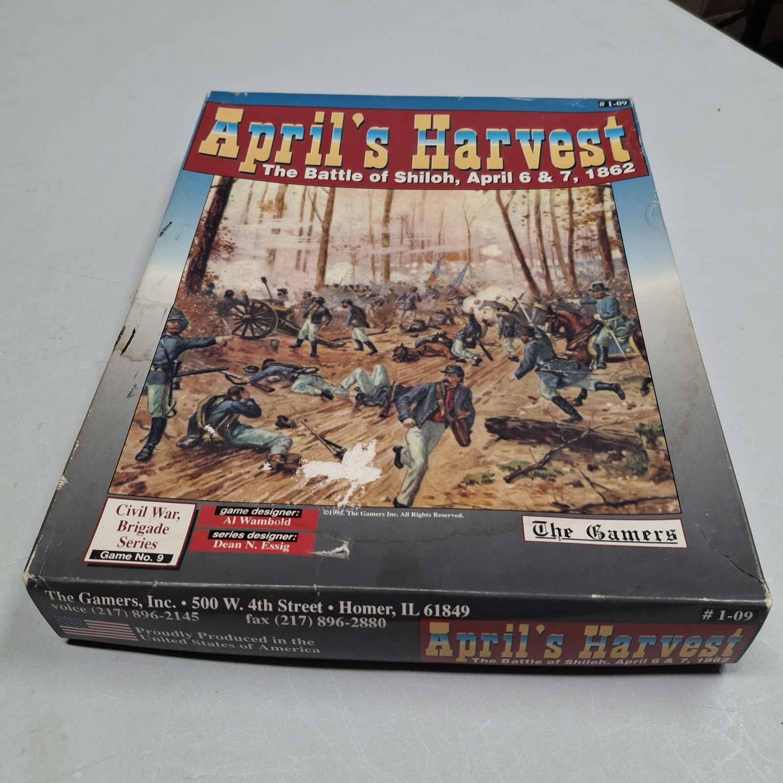 April’s Harvest: The Battle of Shiloh, April 6 & 7, 1862 (Unpunched) CWBS NO. 9
