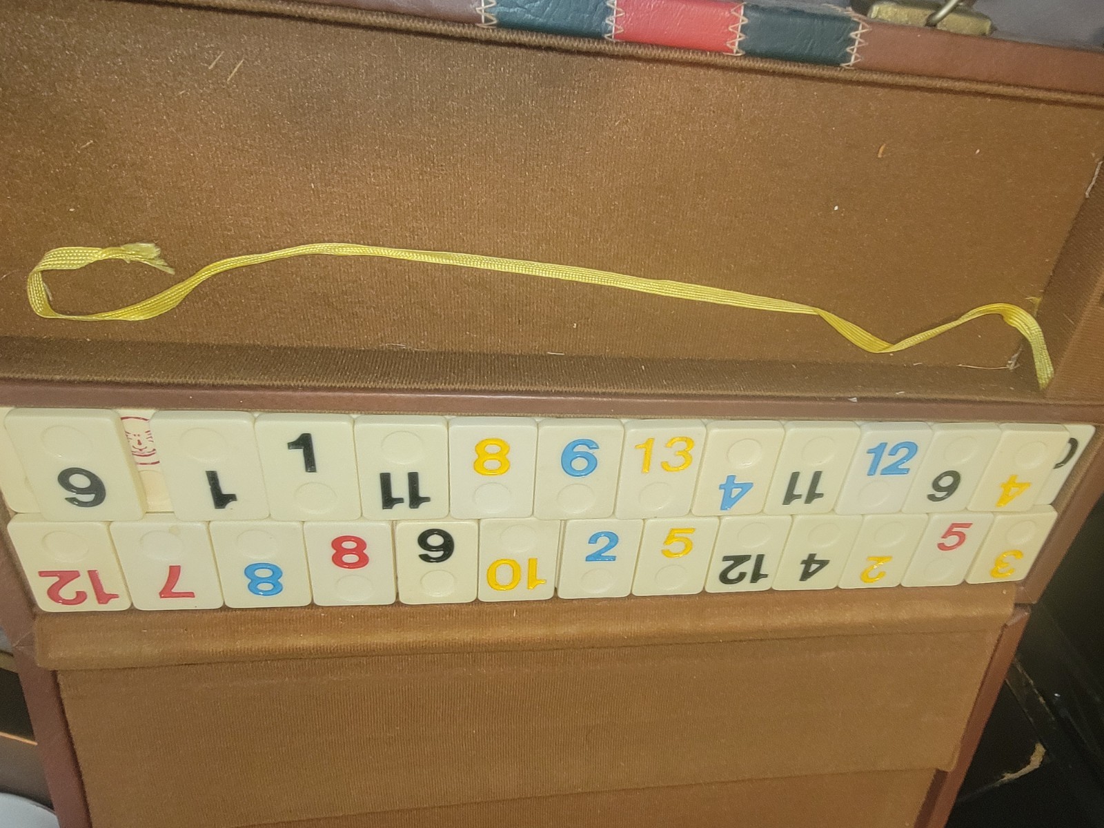 Vintage Rumi Blok Game Rummikub Nice Condition