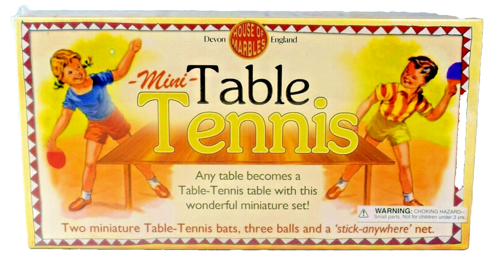 House of Marbles Mini Table Tennis Devon England New