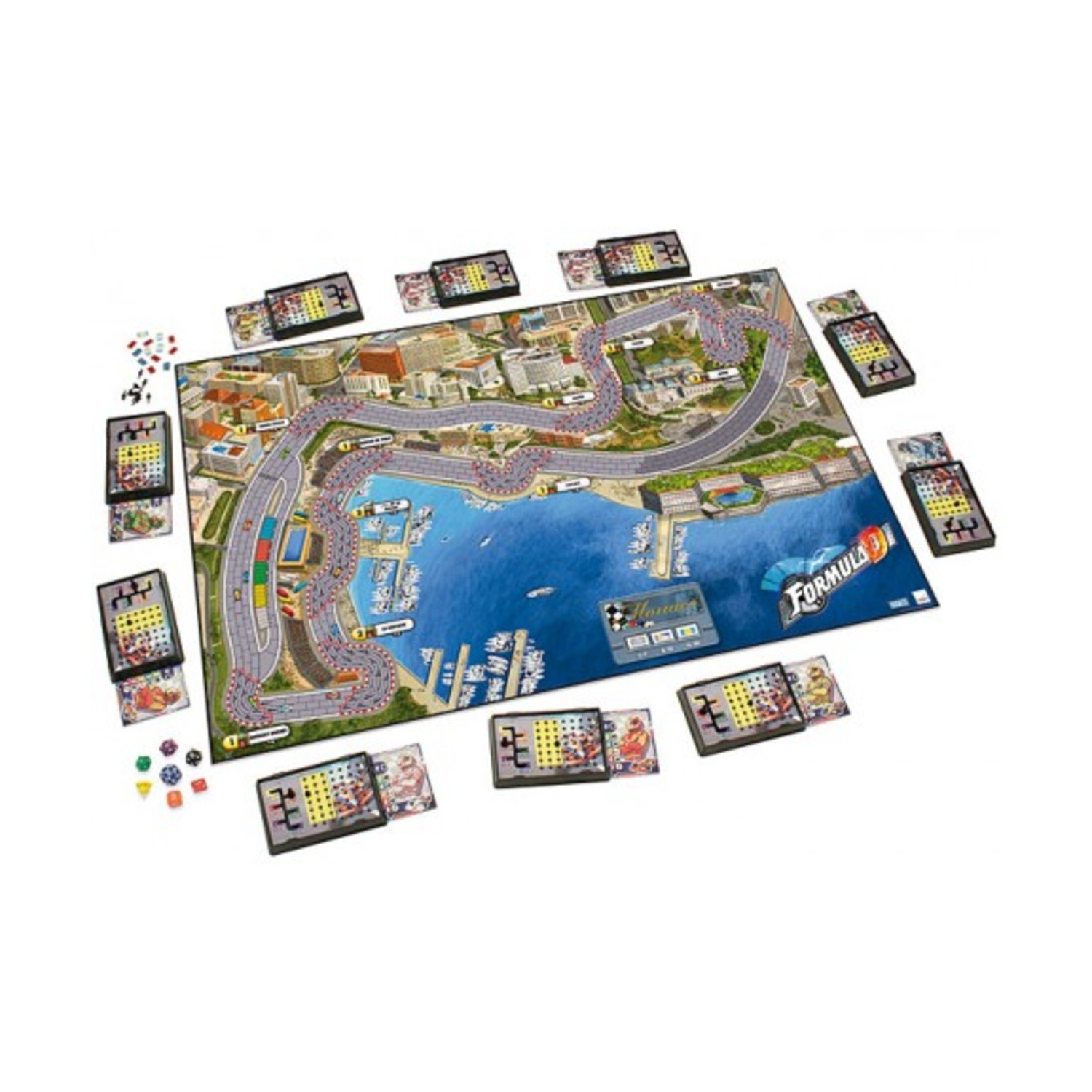 Asmodee Boardgame Formula D (3rd Ed) Box VG+/NM