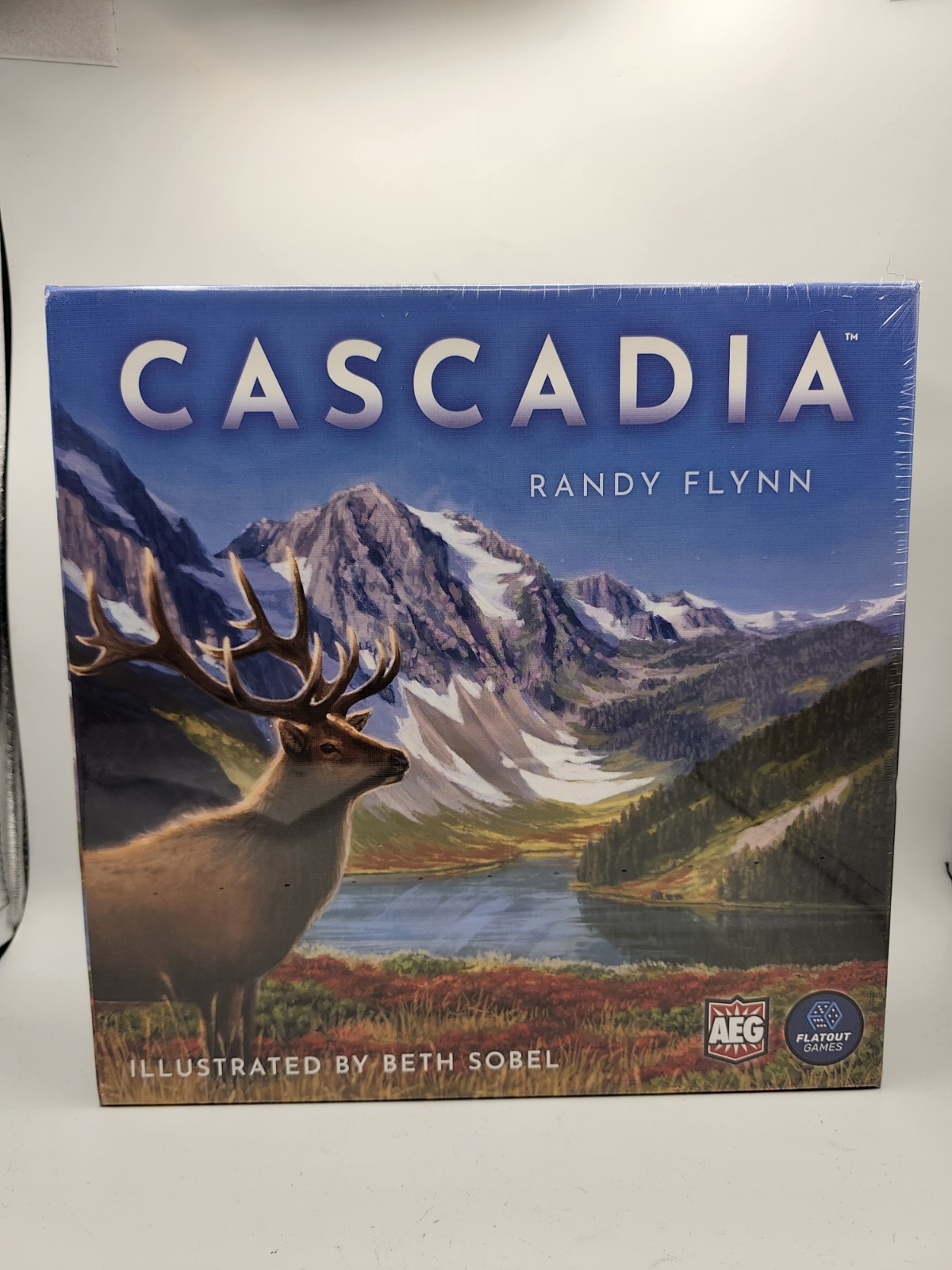 Cascadia Board Game Pacific Northwest New Sealed Beth Sobel Alderac Flatout Game