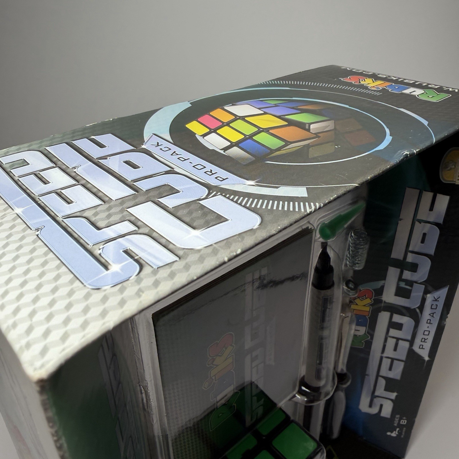 Rubik’s Speed Cube Pro Pack Kit Winning Moves Games New In Damaged Box Cubing