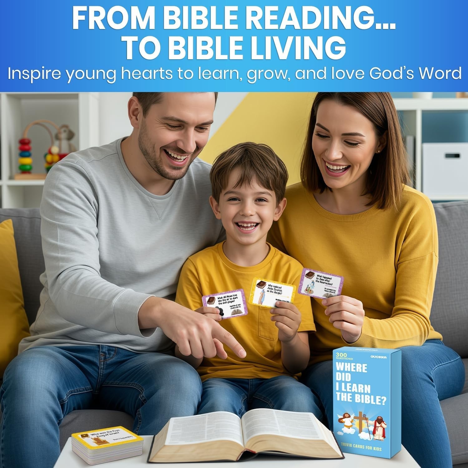 300 Engaging Bible Trivia Card Questions – Fun Bible Games for Kids and Famil…