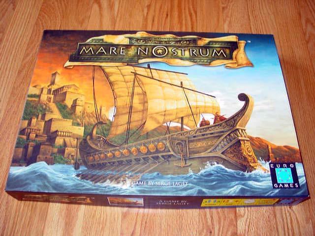 Euro Games – MARE NOSTRUM – Build the Wonders of the World and more – ExNrMt