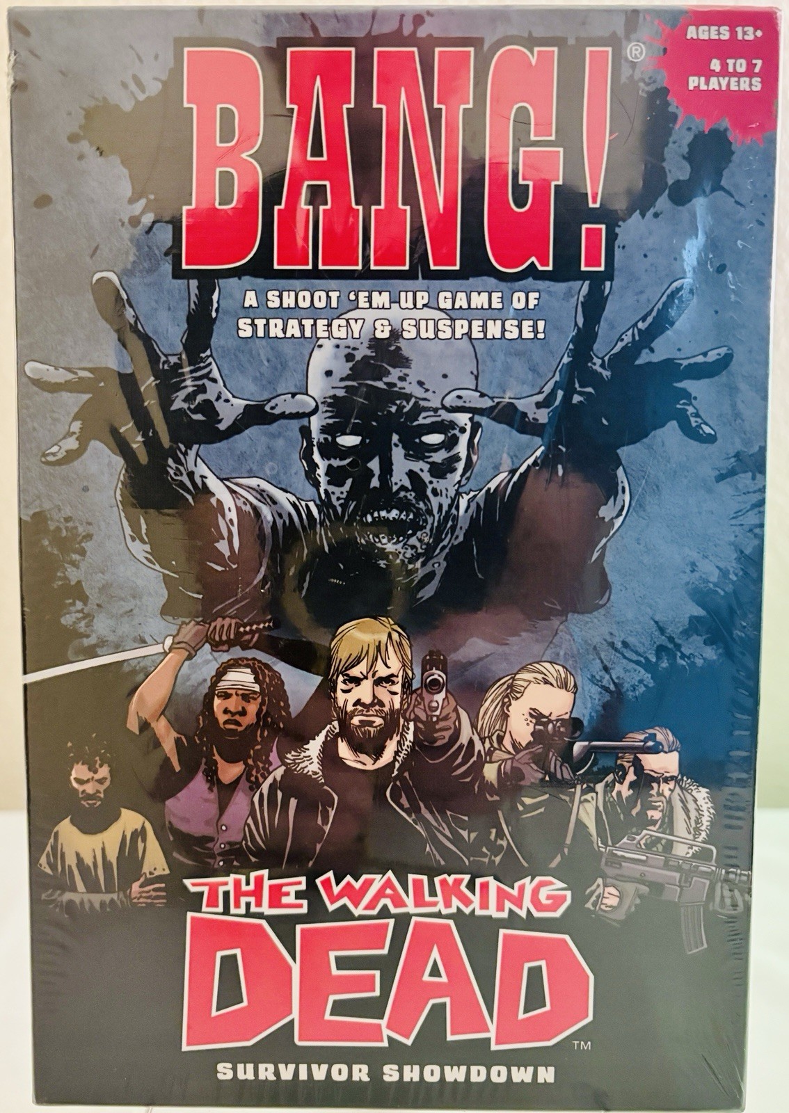 The Walking Dead Survivor Showdown Card Game BANG! USAOPOLY Brand New Sealed