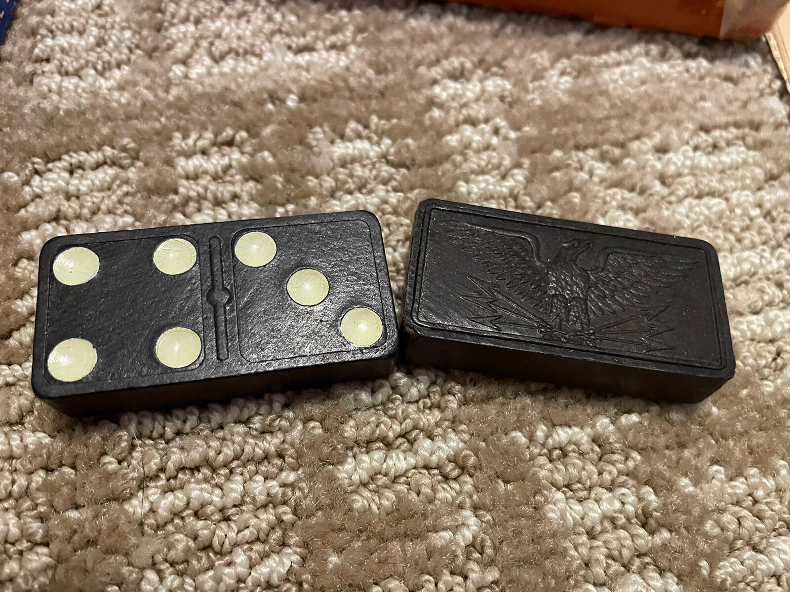 1940s Dominoes set Embossing #110 Single Eagle Complete