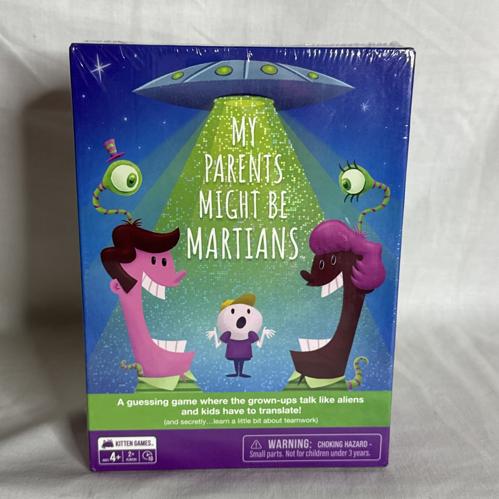 My Parents Might Be Martians Game – Kitten Games – NEW – SEALED