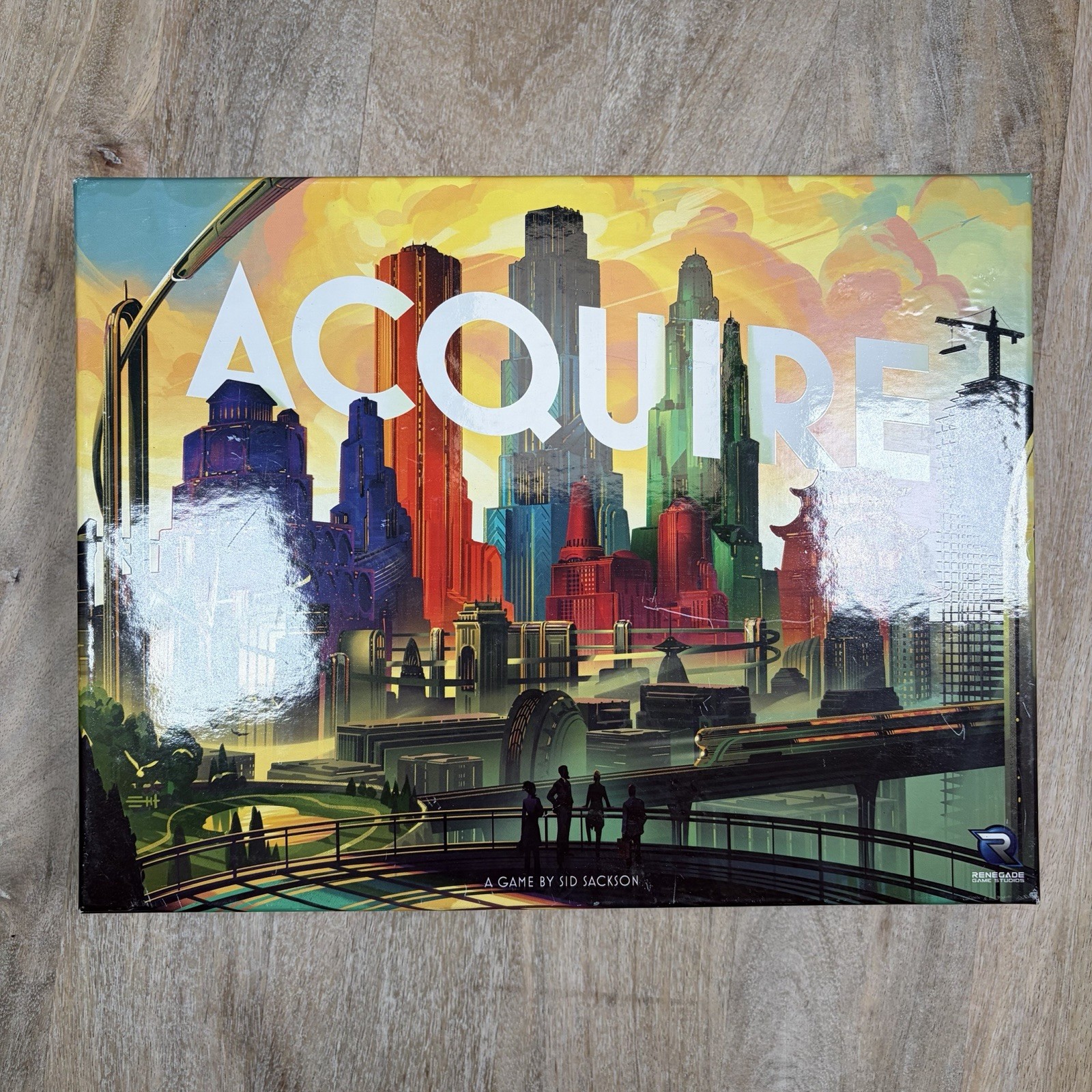 Renegade Game Studios | Acquire Strategy Board Game for 2-6 Players Used