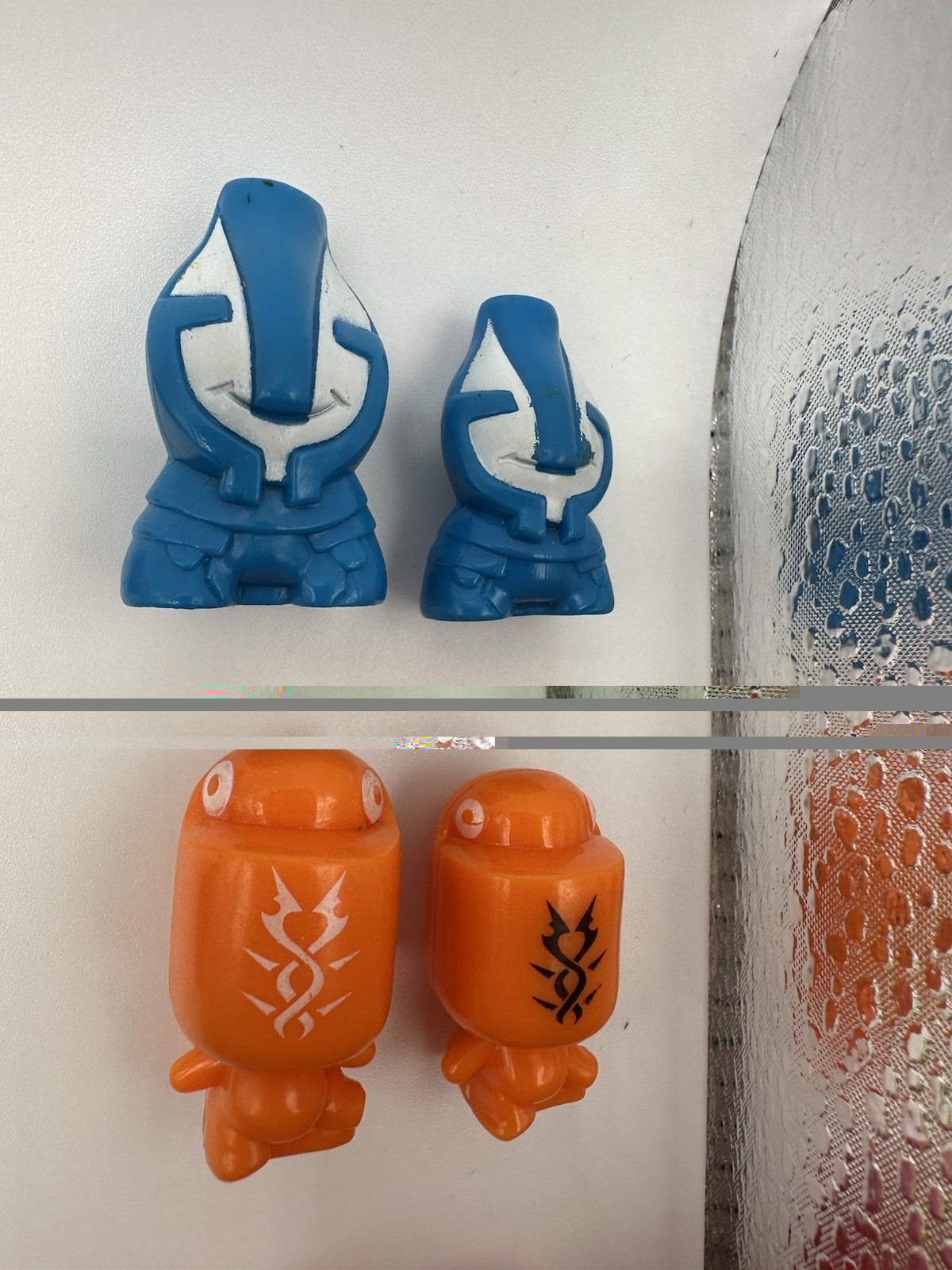 Gogo’s Crazy Bones – MEGA Megatrip – Complete Set 16/16 + Regular Size 16/16