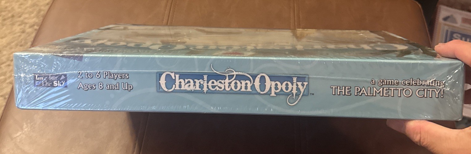 Late for the Sky Board Game Charleston SC Charleston Opoly Brand New/Sealed