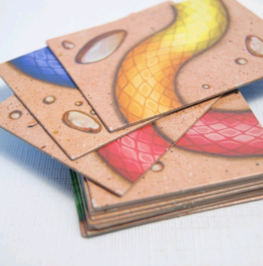 HISSS The Colorful Snake Making Tile Matching Game 2016 Gamewright Complete
