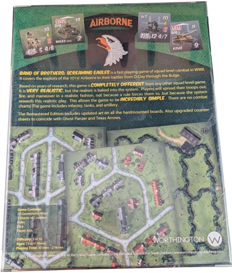 Worthington Band of Brothers Screaming Eagles 2nd Ed Remastered 2015 Sealed